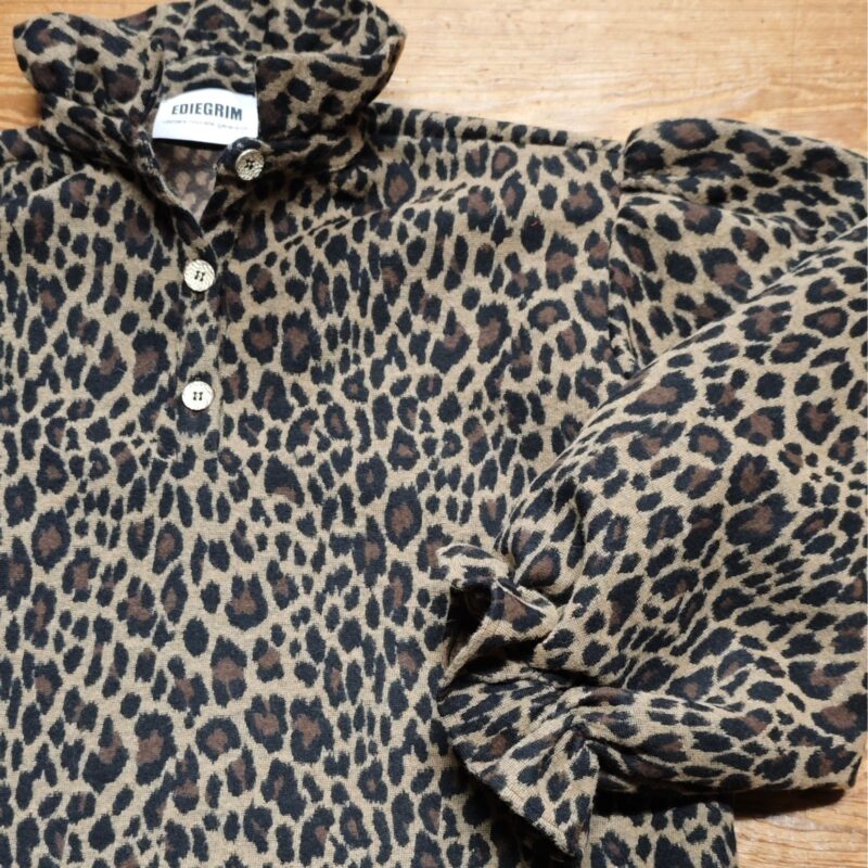 blouse margotte jacquard leopard